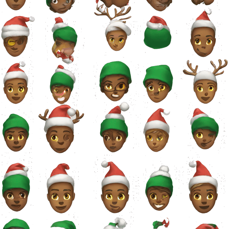 Preppy Christmas  emoji