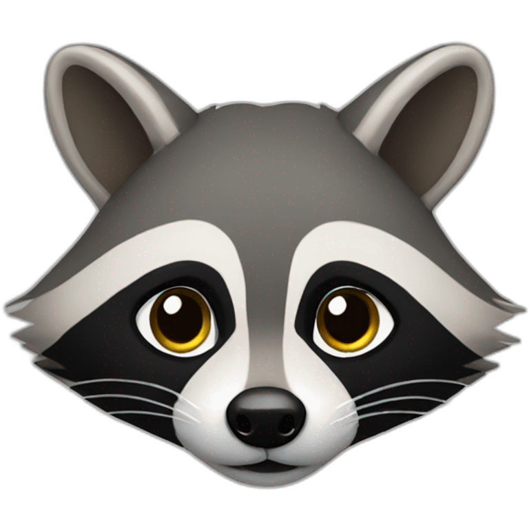 raccoon emoji