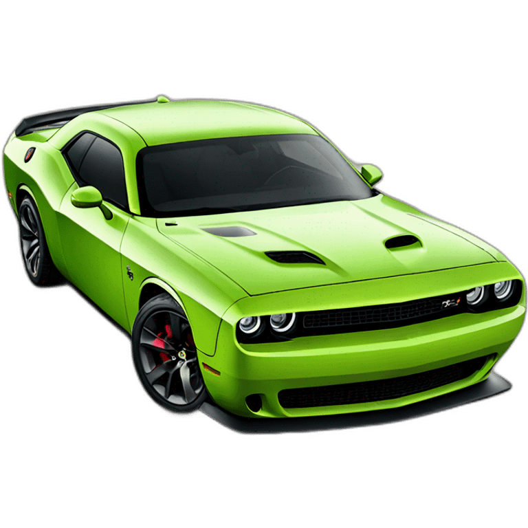 dodge challenger hellcat emoji