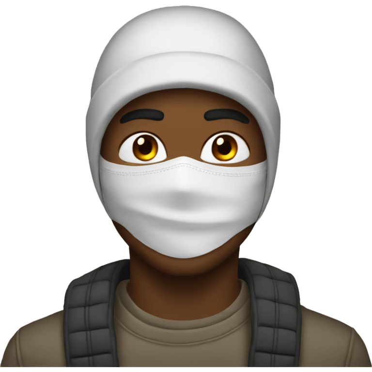 guy with ski mask emoji