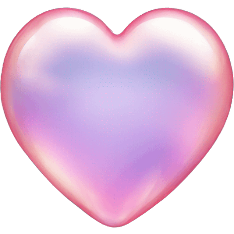 heart-shaped soap bubble emoji