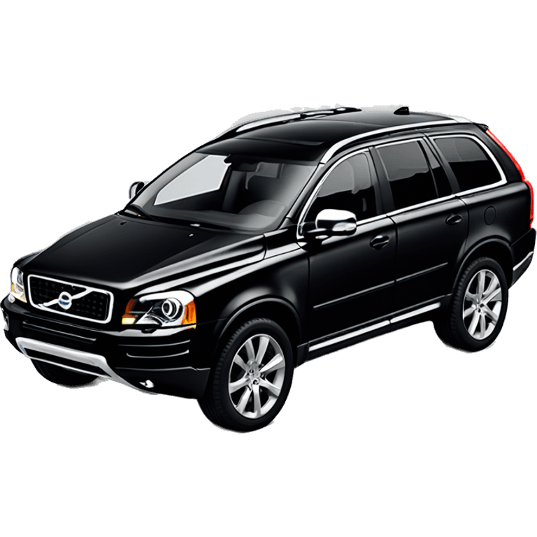 2013 black volvo xc90 awd model emoji