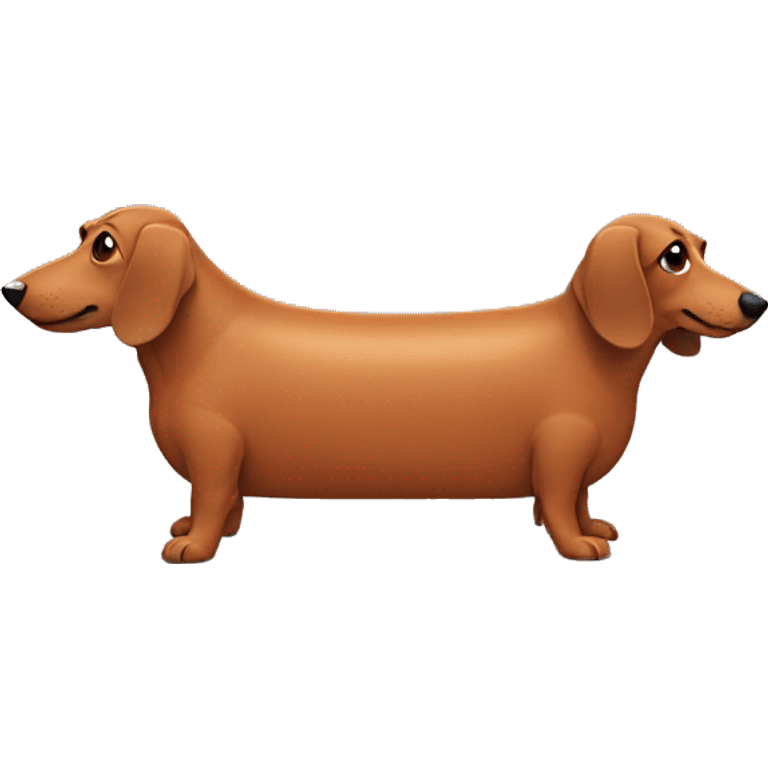 Sausage dog emoji