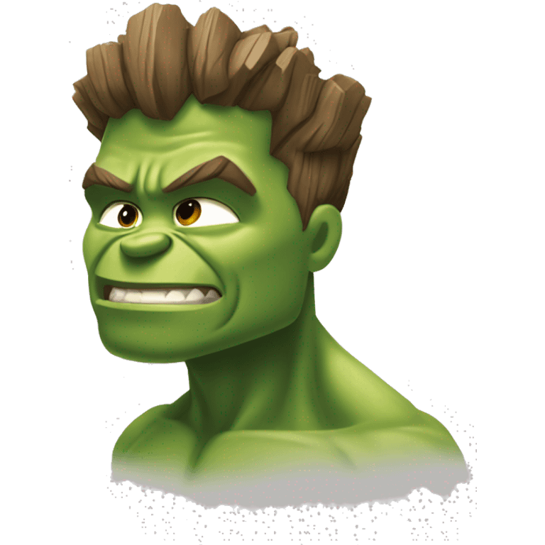 Kafasında groot ola hulk emoji