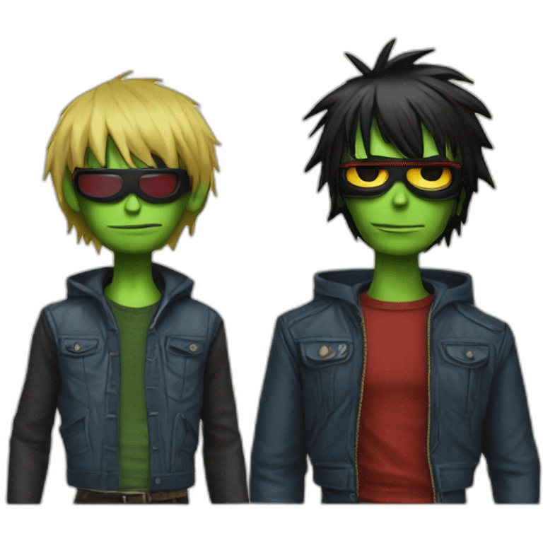 Murdoc and macgyver emoji