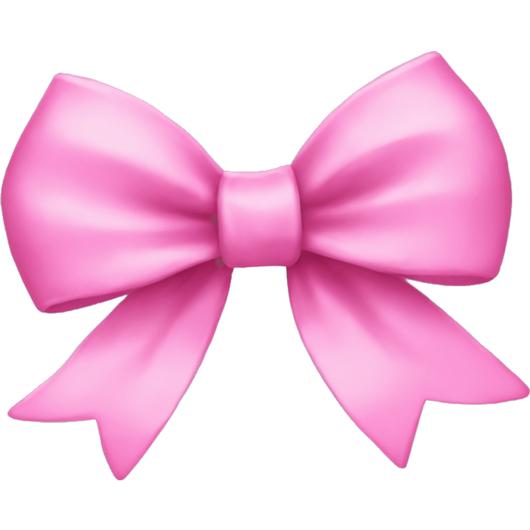 Pink bow emoji