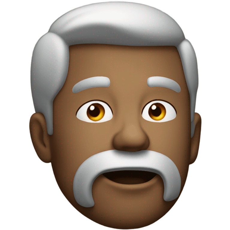 A man blowing air out of his mouth emoji