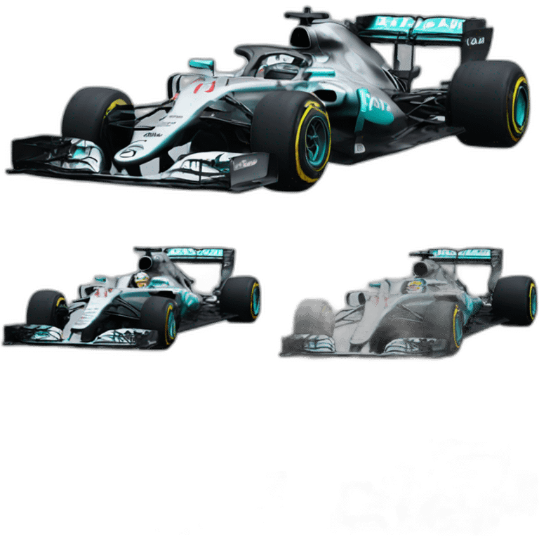 Mercedes f1 cars emoji