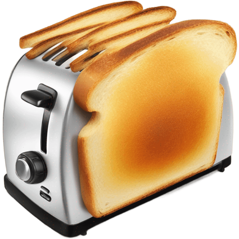 Toast popping up emoji