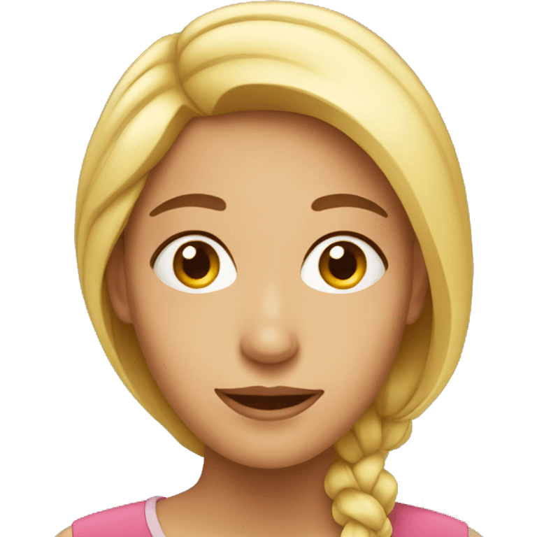 woman face emoji