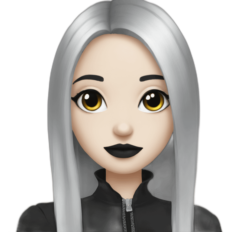 goth girlfriend emoji