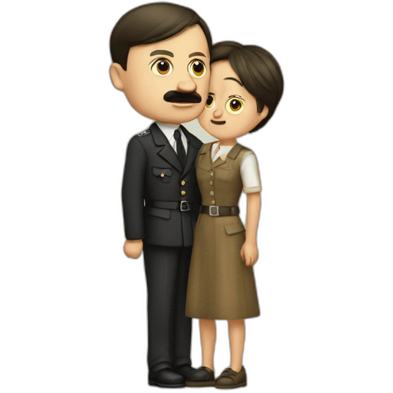 Hitler et sa mère emoji