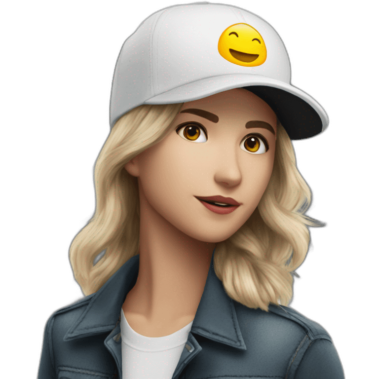 Casquette avec marqué  ZFR emoji