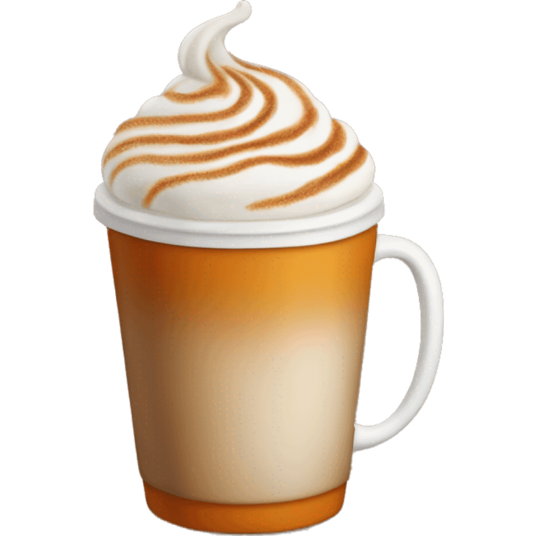 pumpkin spice latte emoji