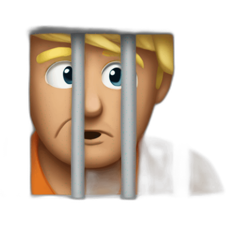 trump-in-jail-cell emoji