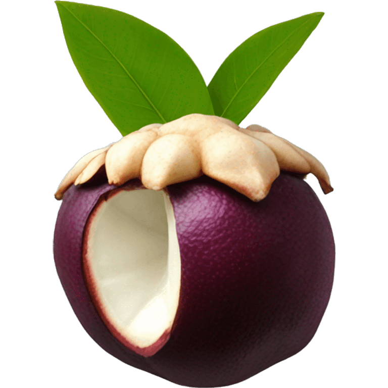 Mangosteen emoji