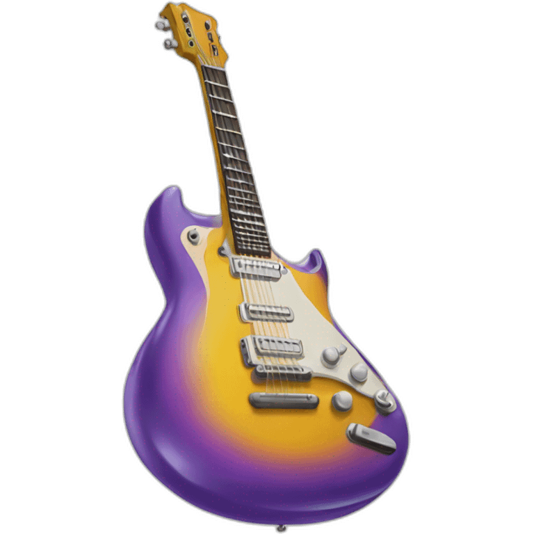 Guitarra electrica emoji