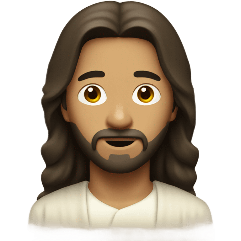 Asian jesus emoji