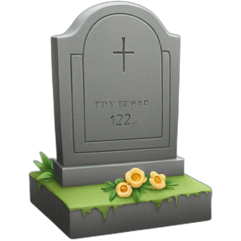 headstone emoji