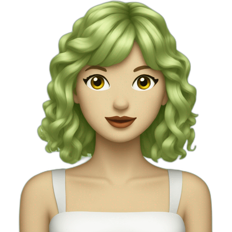 Green Taylor Swift emoji