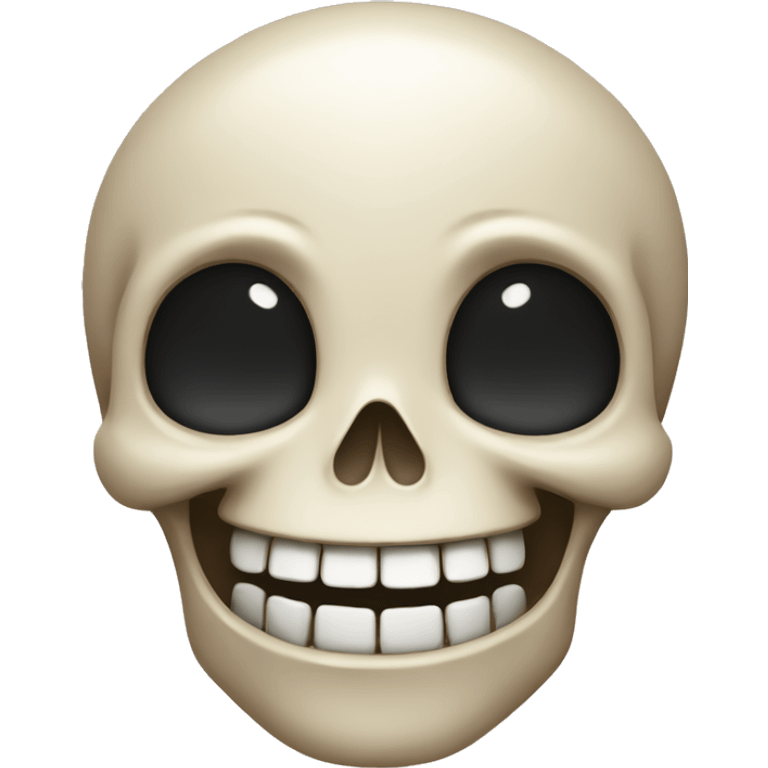 skull laughs emoji