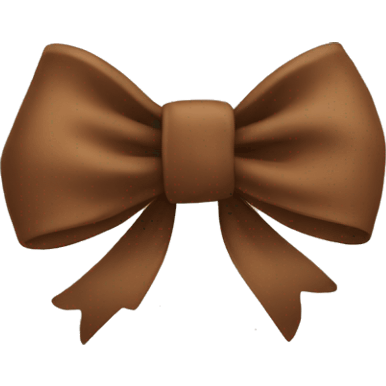 bow brown  emoji