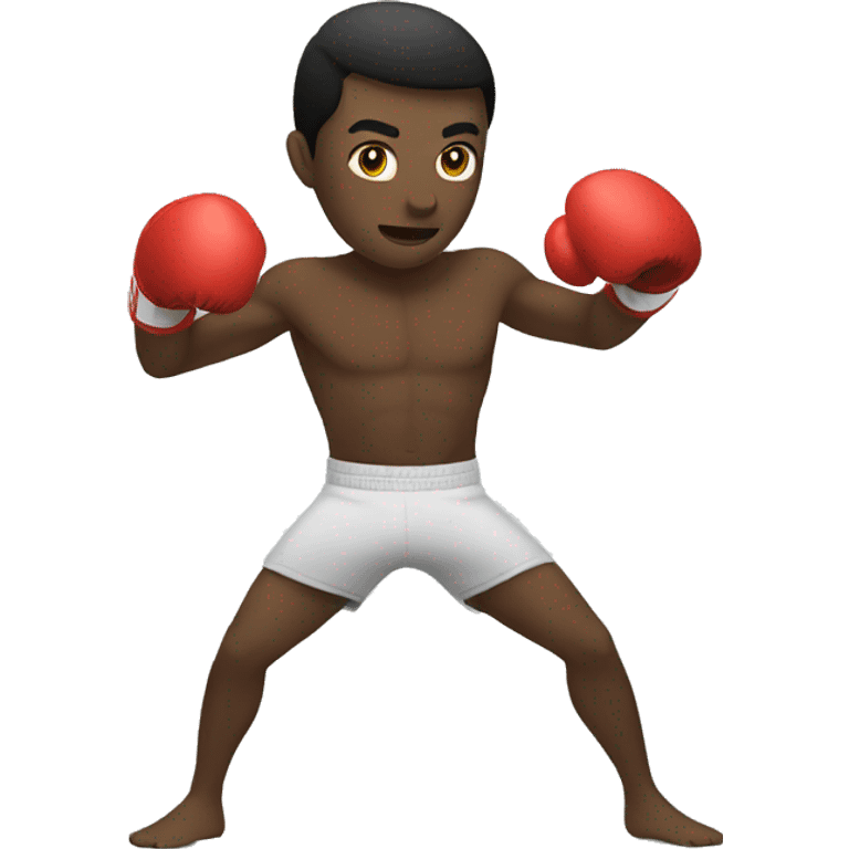 Shadow boxing  emoji