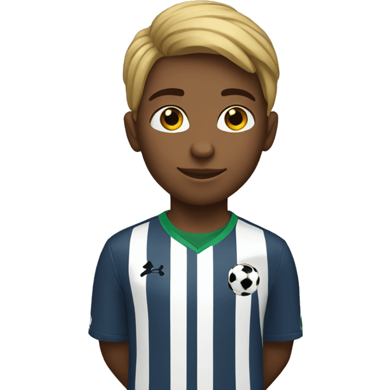 young soccer player emoji