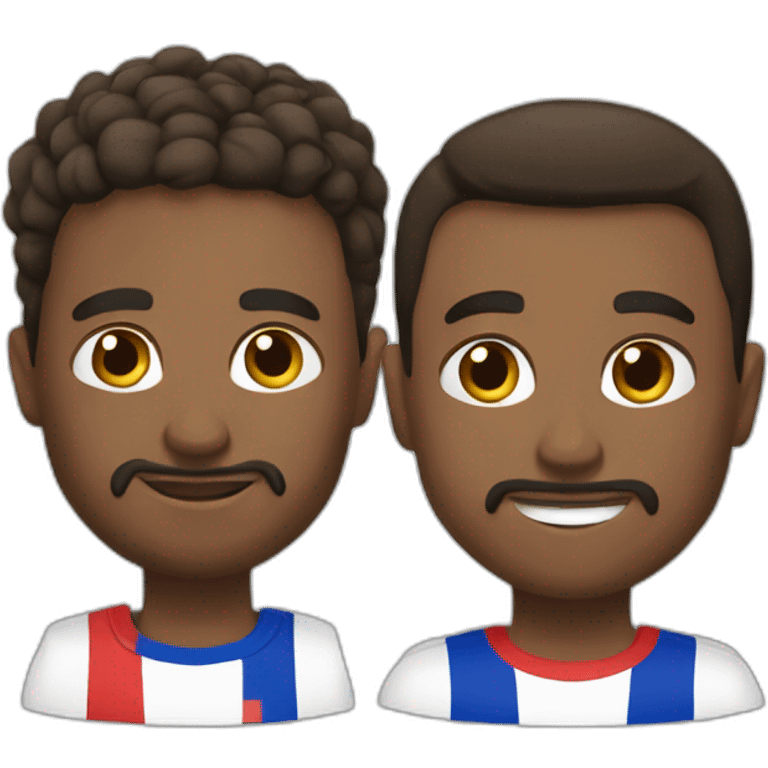 France and serbia emoji