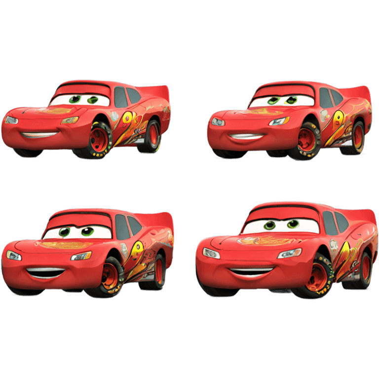 Lightning McQueen Canadian  emoji