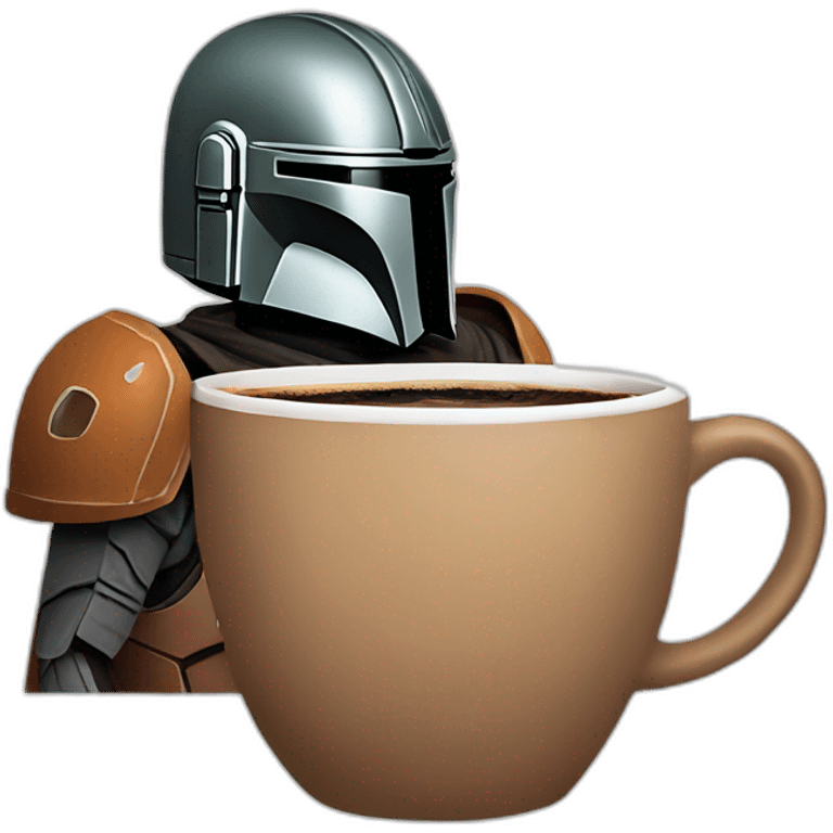 mandalorian-drink-cofee emoji