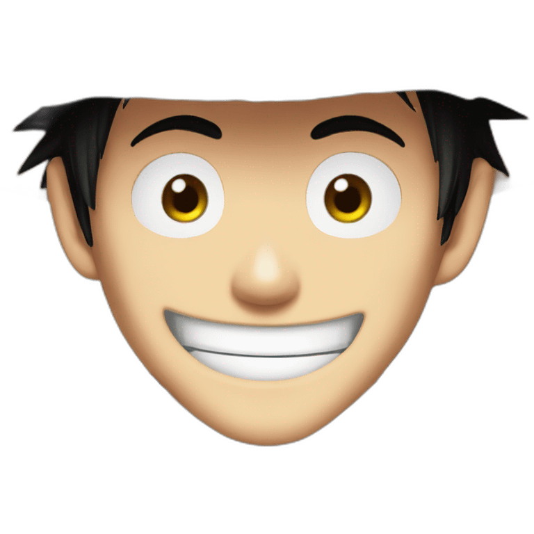 Luffy emoji