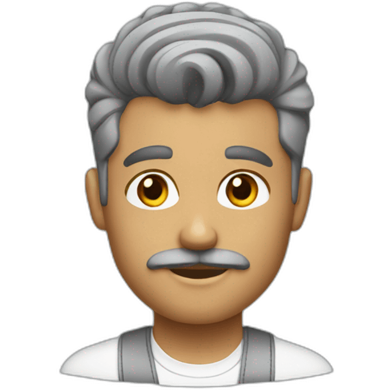 barber grey emoji