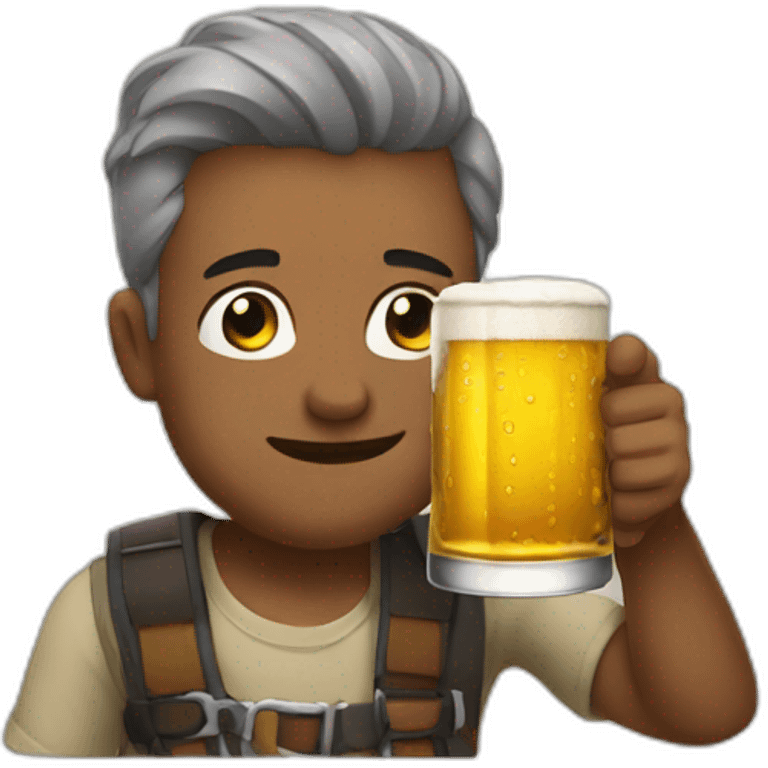 Hold my beer emoji