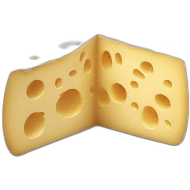 Round cheese emoji