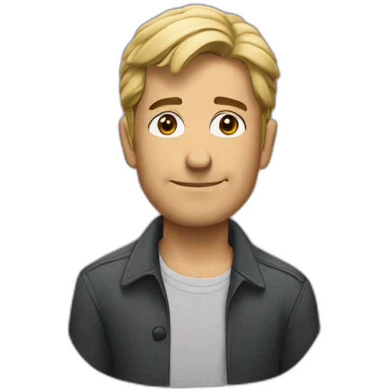 Ross from Friends TV series emoji