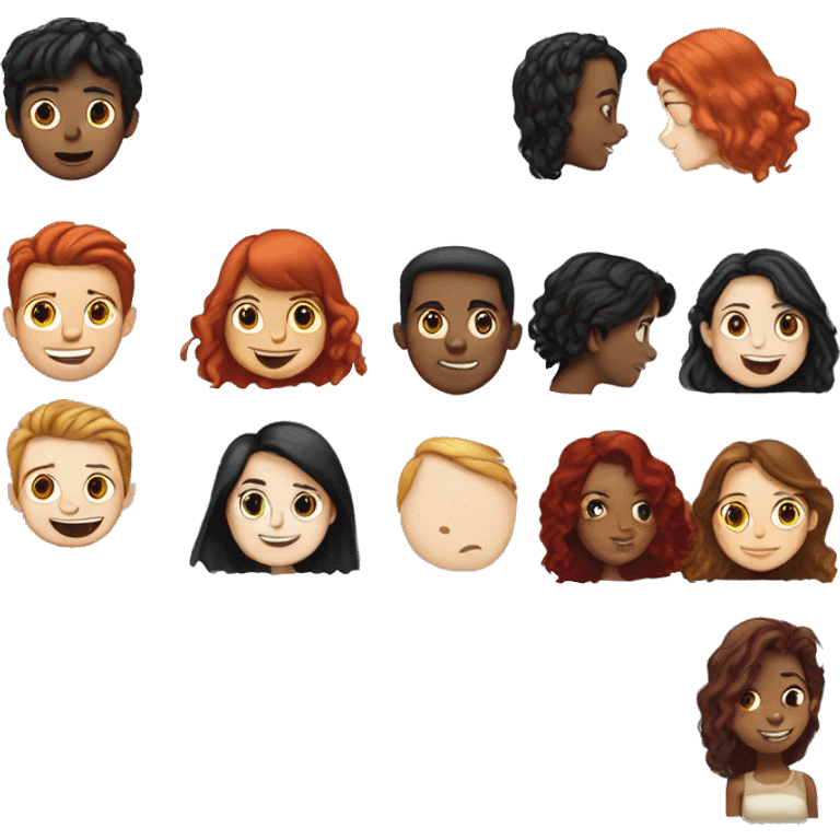 "Emoji of a fair-skinned boy with black hair and a fair-skinned girl with red hair." emoji