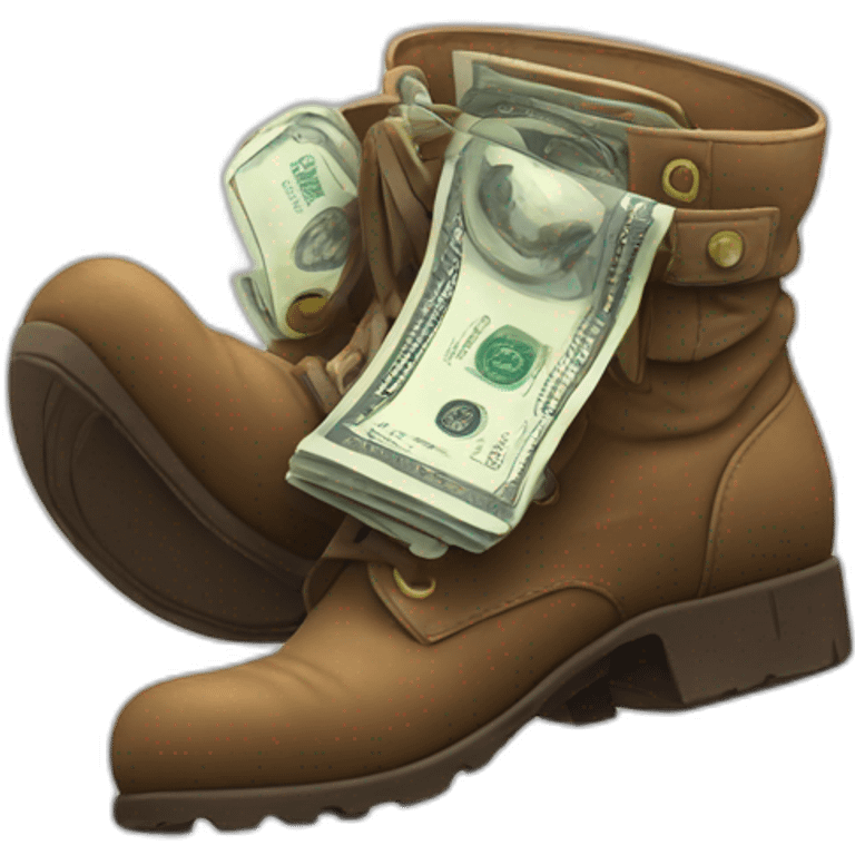 Money in the boot emoji