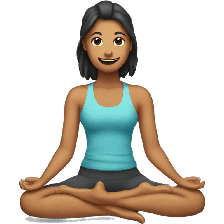 Yoga mat emoji