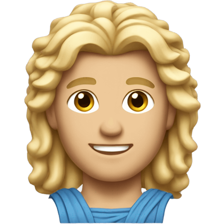  apollo greek god blonde hair  emoji