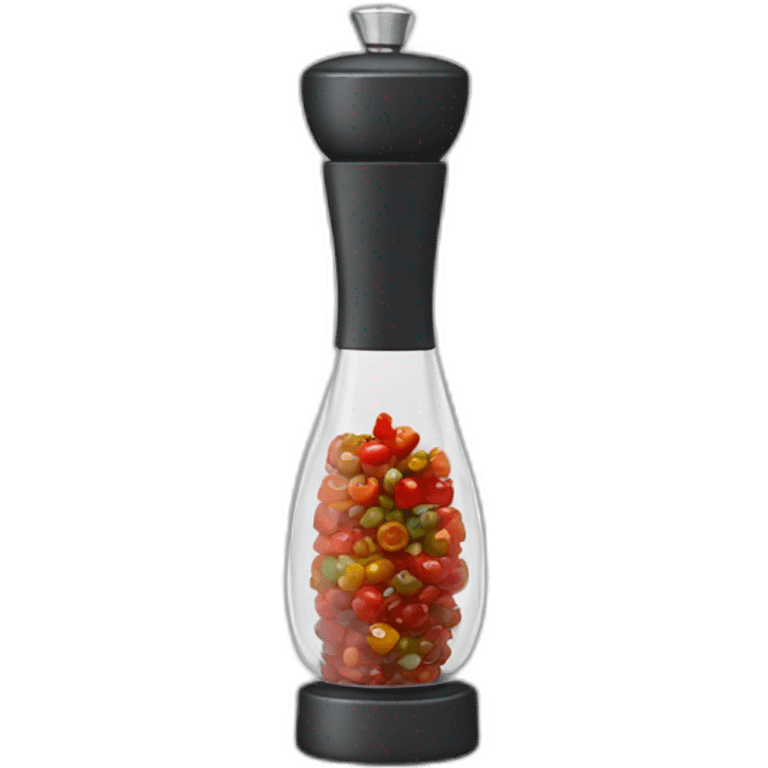 glass pepper mill emoji