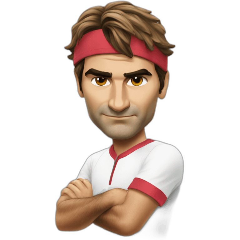 Roger Federer emoji