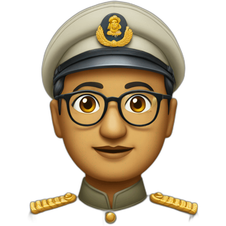 Netaji Subash chandrabose emoji