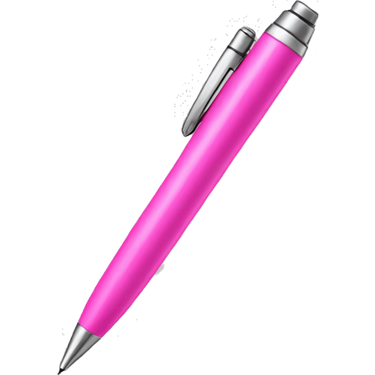 pink pen emoji