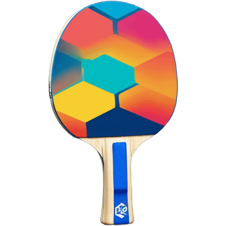 Cybershape hexagon tabletennis  emoji