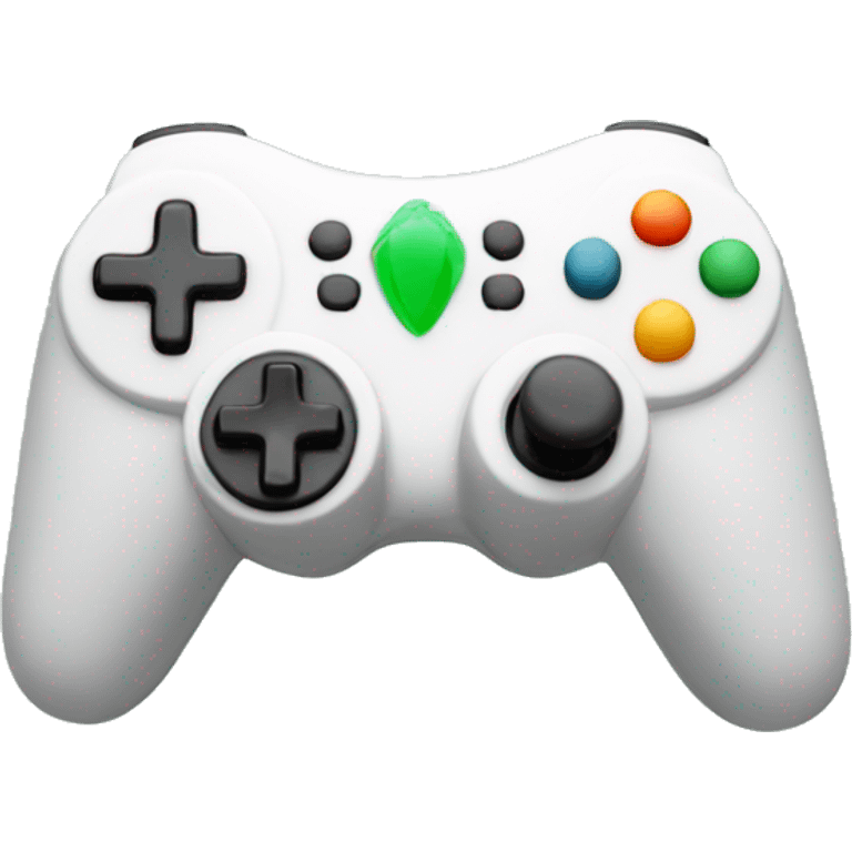 A controller made by weed emoji