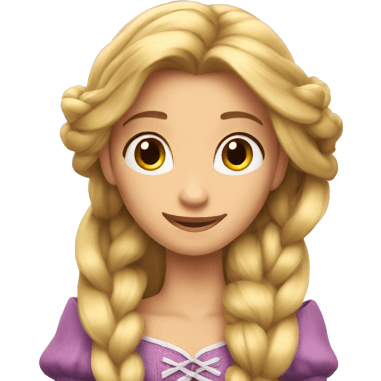 Rapunzel emoji