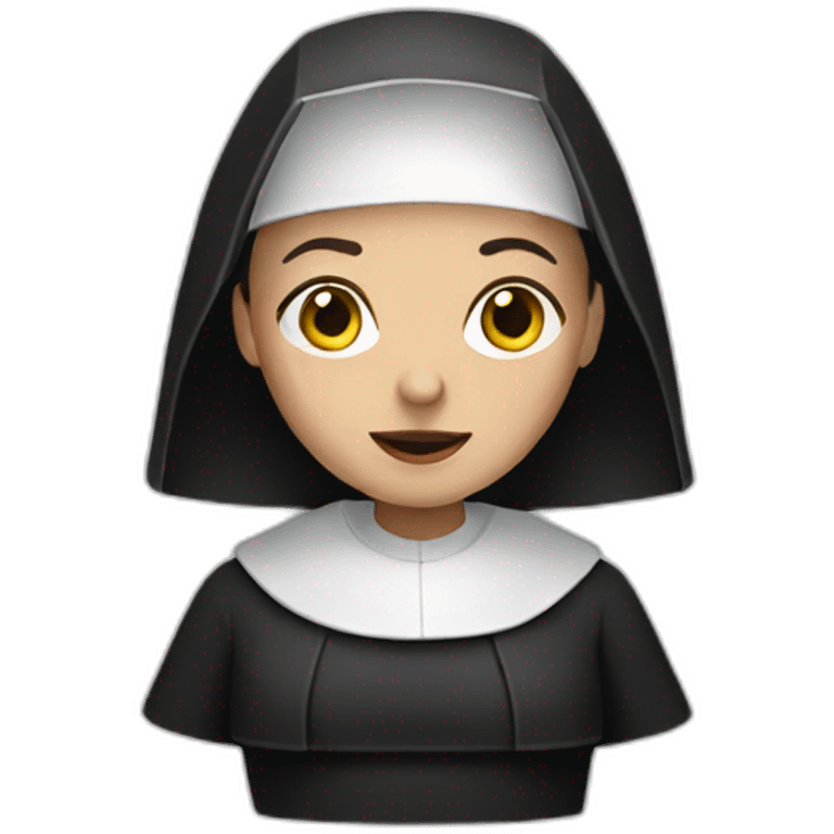 The nun  emoji