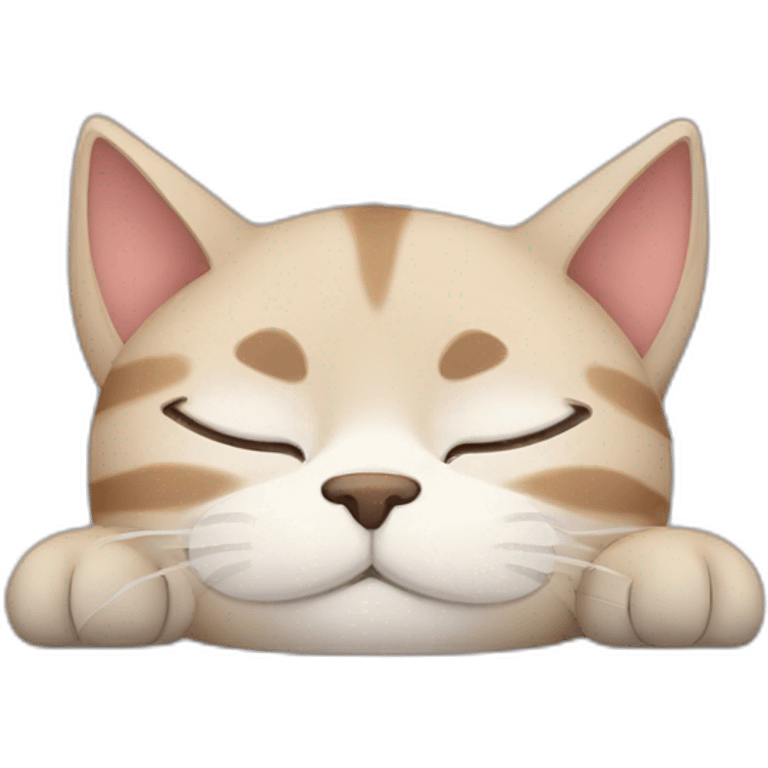 sleepy cat emoji