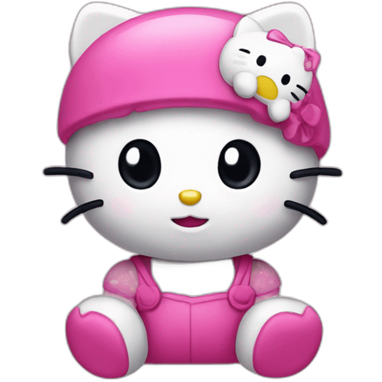 Hello kitty emoji